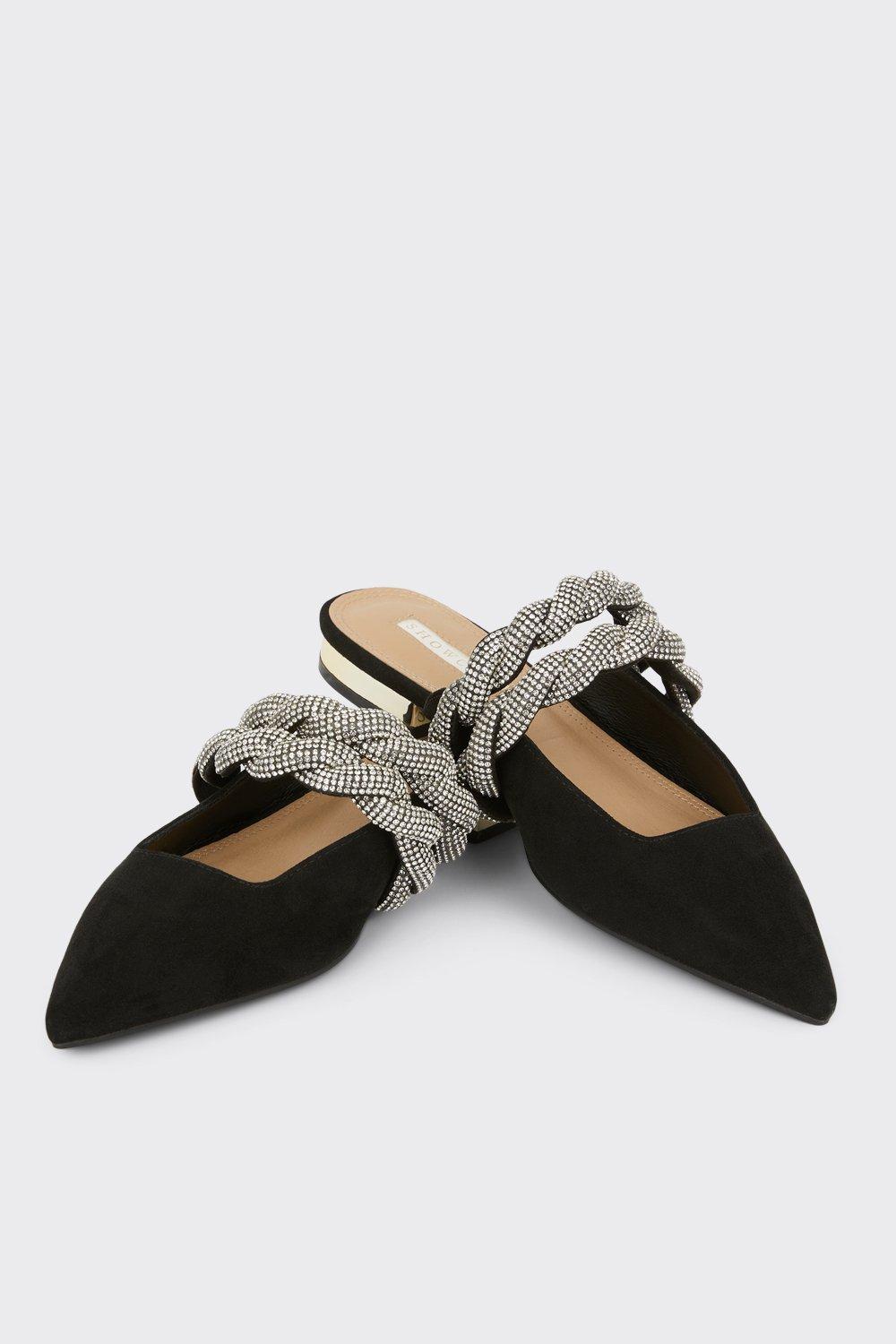 Lucy store embellished flats